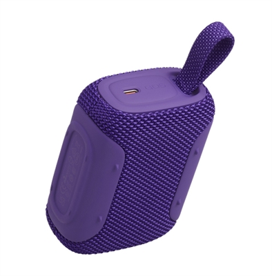 JBLGO5PURAM JBL Go 5 Purple Portable Bluetooth Speaker-Diagonal View