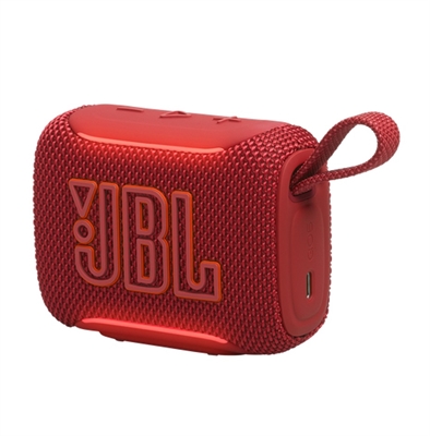 JBLGO5REDAM JBL Go 5 Red Portable Bluetooth Speaker-Lateral View 2