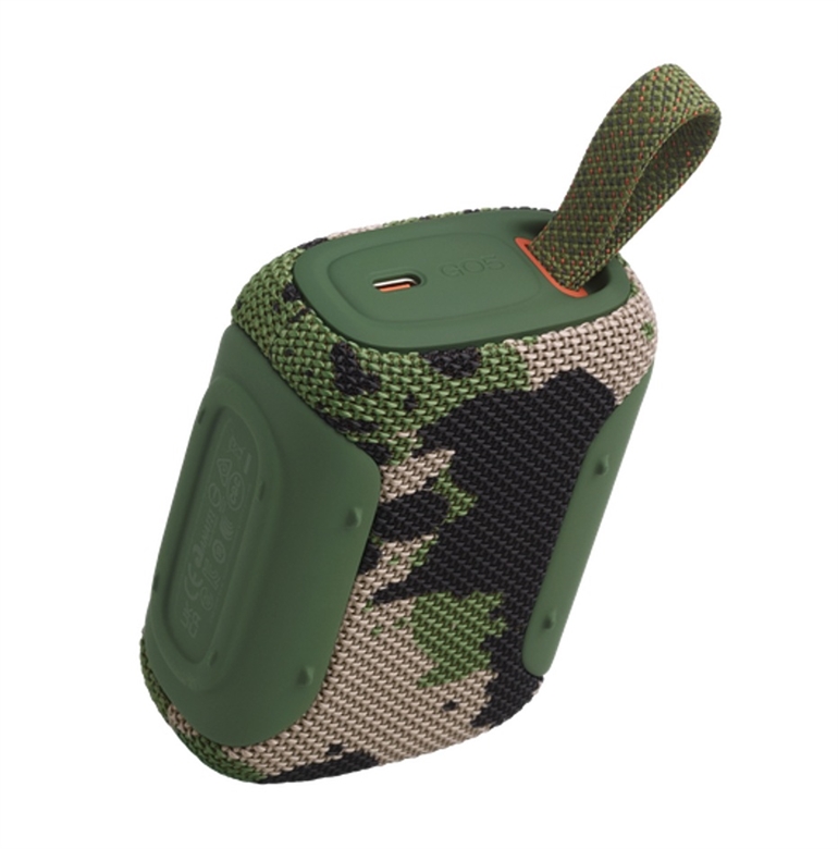 JBLGO5SQUADAM JBL Go 5 Squad Camouflage Portable Bluetooth Speaker-Diagonal View