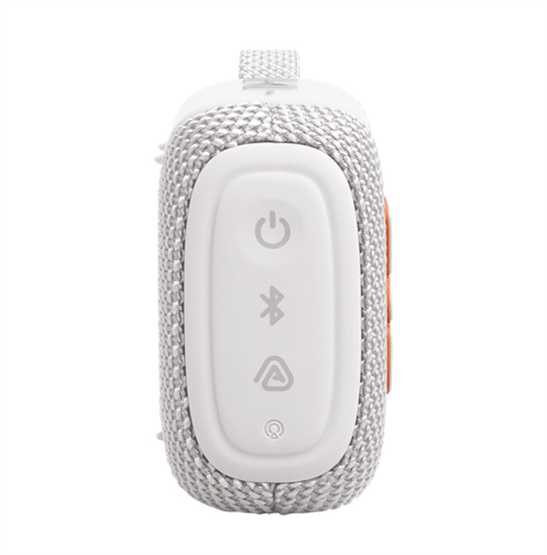 JBLGO5WHTAM JBL Go 5 White Portable Bluetooth Speaker-Back View 2