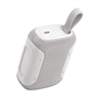 JBLGO5WHTAM JBL Go 5 White Portable Bluetooth Speaker-Diagonal View