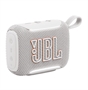 JBLGO5WHTAM JBL Go 5 White Portable Bluetooth Speaker-Lateral View