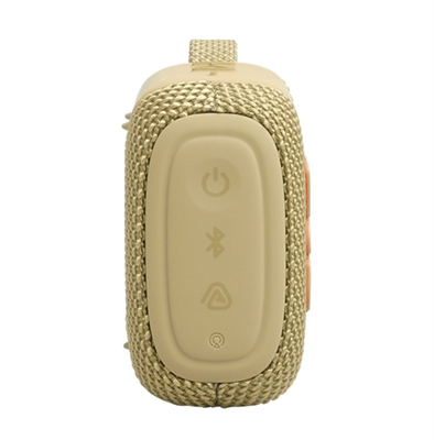 JBLGO5YELAM JBL Go 5 Yellow Portable Bluetooth Speaker-Back View 2