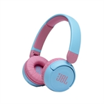 JBL Jr310BT - Earphone, Stereo, Headband, Wireless, Bluetooth, 20Hz-20kHz, Blue