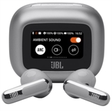 JBL Live Flex 3 - Auriculares, Estéreo, En el Oído, Inalámbricos, Bluetooth, 20 Hz-40 kHz, Plata