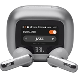 JBL Live Flex 3 - Auriculares, Estéreo, En el Oído, Inalámbricos, Bluetooth, 20 Hz-40 kHz, Plata