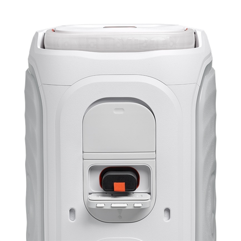 JBLPB130WHTAM Portable Wireless Party Speaker - Side View