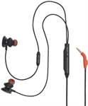 JBL Quantum 50 - Earphone, Stereo, In-ear, Wired, 3.5mm, 20Hz-20KHz, Black