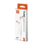 JBLT110WHTAME Audífonos Intraurales con Cable Tune 110-Vista Caja