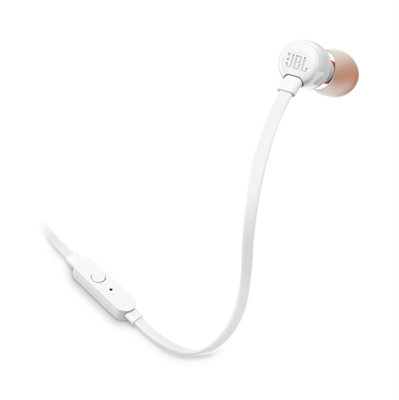 JBLT110WHTAME Audífonos Intraurales con Cable Tune 110-Vista Frontal