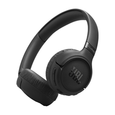 JBL Tune 680NC - Headphones, Stereo, On-ear headband, Wired and Wireless, Bluetooth, 20 Hz - 20 kHz, Black