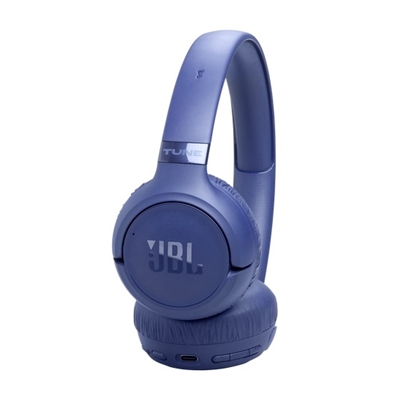 JBLT680NCBLUAM Wired and Wireless On-Ear Noise-Canceling Headphones-side View