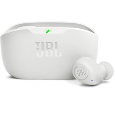 JBL Vibe Buds - Earbuds, Stereo, In-ear, Wireless, Bluetooth 5.2, 20Hz to 20kHz, White