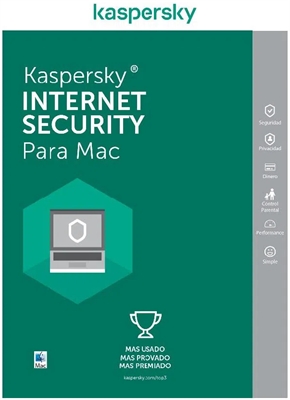 Kapersky Internet Security For Mac - 1 Device - 1 Year
