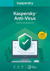 Kaspersky Anti-Virus  - Descarga Digital/ESD, Licencia Base, 5 Dispositivos, 1 Año, Windows