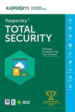 Kaspersky Total Security  - Digital Download/ESD, Base License, 3 Devices, 1 Year, Windows 7 or higher/Mac 10.12 or higher/Android 4.4 or higher/iOS 12.0 or higher