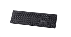 Klip Xtreme CurveLink  - Ergonomic Keyboard, Trimode Wireless, USB-C/Bluetooth, Spanish, Black