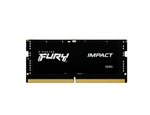 Kingston Fury Impact  - Módulo de Memoria RAM, 16GB(1x 16GB) 262-pin DDR5 SDRAM SO-DIMM, para Laptop, 4800Mhz, CL38