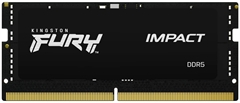 Kingston Fury Impact  - Módulo de Memoria RAM, 32GB(1x 32GB), 262-pin DDR5 SDRAM SO-DIMM, para Laptop, 5600MHz, CL40