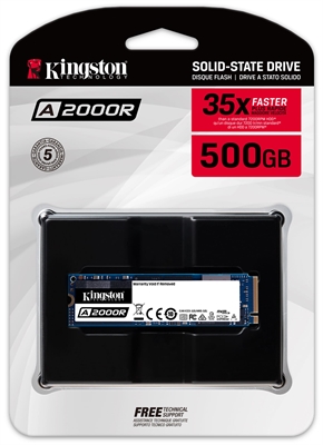 Kingston A2000 SSD M2 NVMe 500GB Box