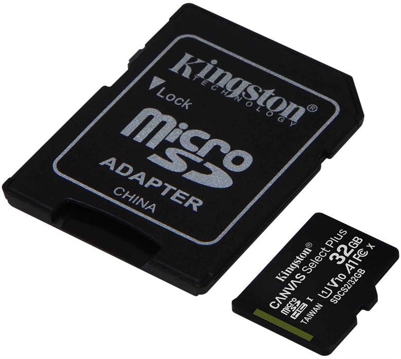 Kingston Canvas Micro SD 32GB Adapter