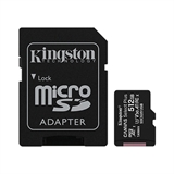 Kingston Canvas - MicroSD, 512 GB, Clase 10, A1 Kingston Canvas - MicroSD, 512 GB, Clase 10, A1