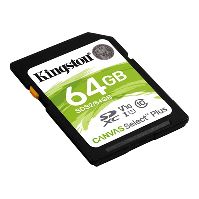 Kingston Canvas Select Plus - SD Card top view