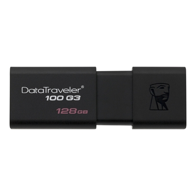 Kingston DataTraveler 100 G3 128 GB Front View