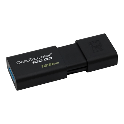 Kingston DataTraveler 100 G3 128 GB Isometric View