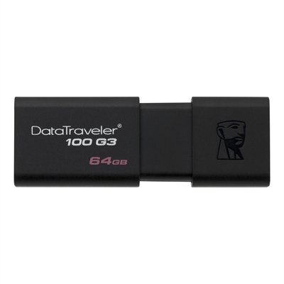 Kingston DataTraveler 100 G3 64 GB Front View