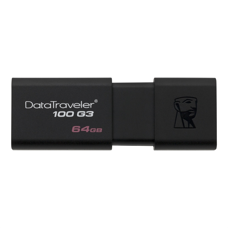 Kingston DataTraveler 100 G3 64 GB Front View