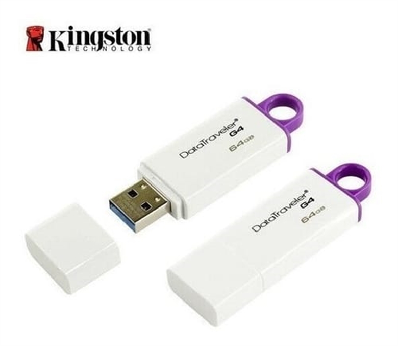 Kingston DataTraveler G4 64GB Ambos Tapa y sin tapa