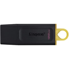 Kingston DataTraveler Exodia - USB Flash Drive, 128GB, USB 3.2 Gen 1, Type-A, Black