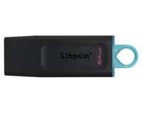 Kingston DataTraveler Exodia - Unidad Flash USB, 64GB, USB 3.2 Gen 1, Tipo-A, Negro