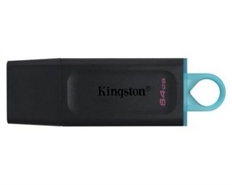 Kingston DataTraveler Exodia - USB Flash Drive, 64GB, USB 3.2 Gen 1, Type-A, Black