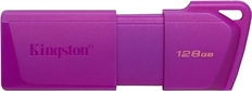 Kingston DataTraveler Exodia M - USB Flash Drive, 128GB, USB 3.2 Gen 1, Type-A, Neon Purple