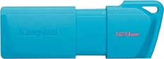 Kingston DataTraveler Exodia M - USB Flash Drive, 128GB, USB 3.2 gen 1, Type-A, Neon Blue
