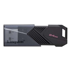 Kingston DataTraveler Exodia Onyx - USB Flash Drive, 64 GB, USB 3.2 gen 1, Type-A, Black