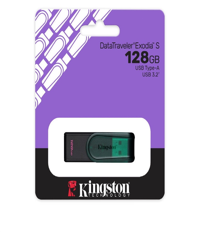 Kingston-DataTraveler-Exodia-S-USB-Flash-Drive-128GB-Green-Box View