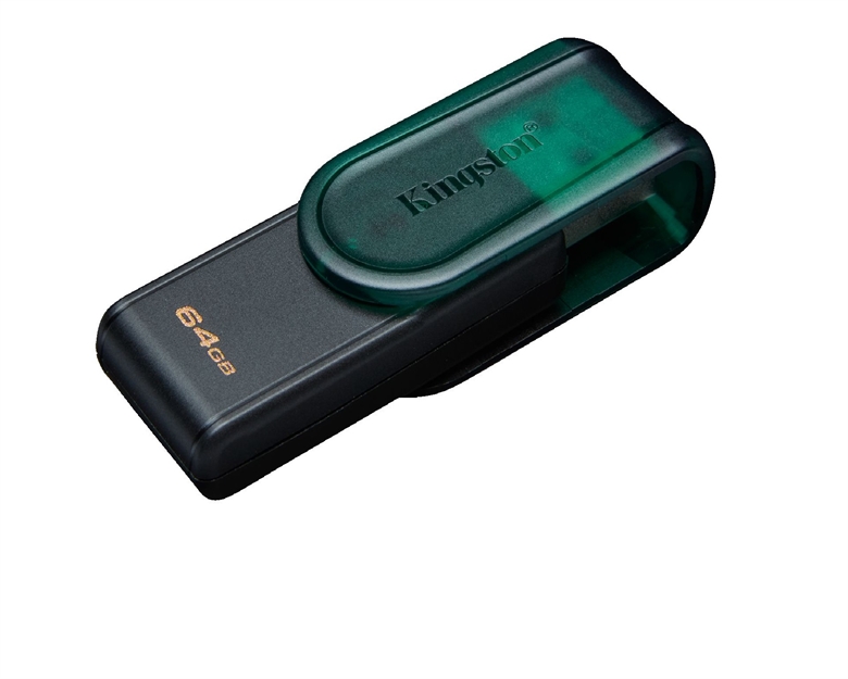 Kingston-DataTraveler-Exodia-S-USB-Flash-Drive-128GB-Green-Lateral Vie