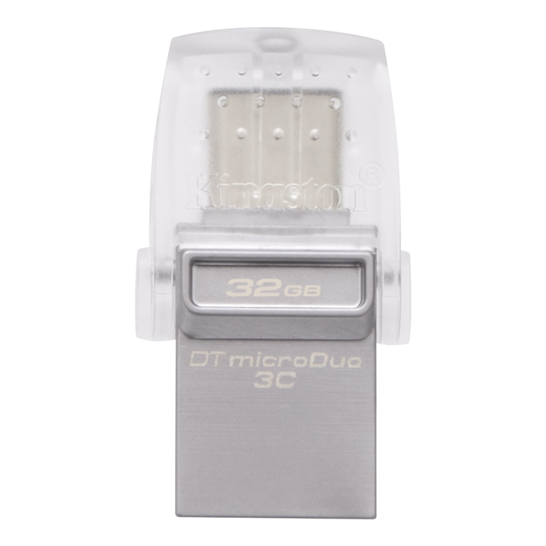 Kingston DataTraveler microDuo 3C 32 GB Silver Fro