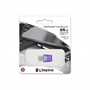 Kingston DataTraveler microDuo 3C - USB Flash Drive Purple 64GB package view