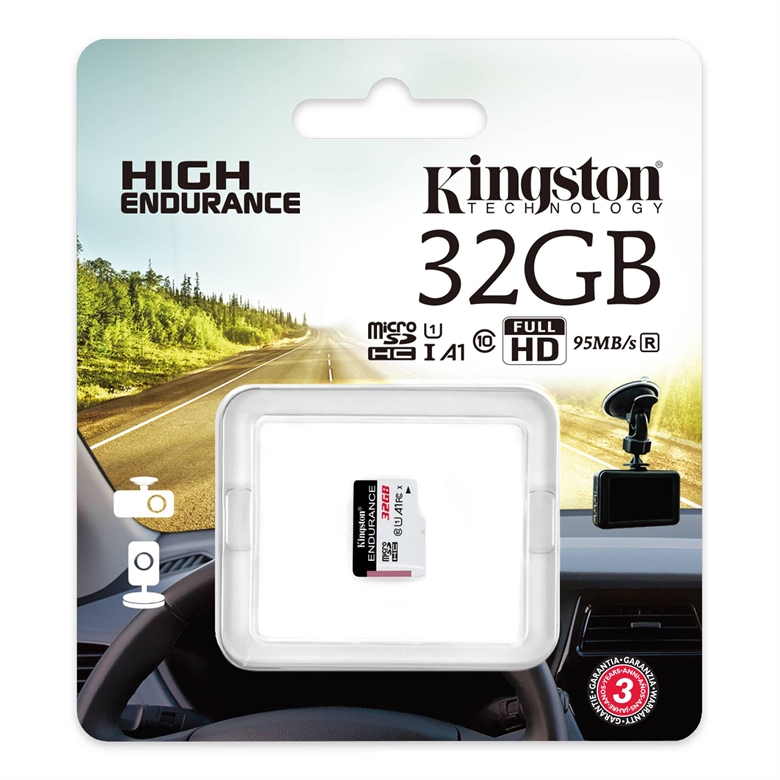 KINGSTON ENDURANCE 32 GB VISTA DE PAQUETE