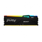 Kingston Fury Beast RGB - Módulo de Memoria RAM, 8GB (1x 8GB), 288-pin DDR5 DIMM, para PC de Escritorio, 5200MHz, CL40