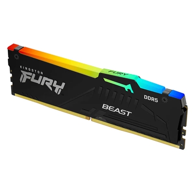 Kingston Fury Beast RGB DDR5 KF552C40BBA-8 side view