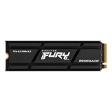 Kingston FURY Renegade M.2 2280 PCIe 4.0 x4 NVMe - Unidad de Estado Sólido, 500GB, M.2 2280, 3D TLC