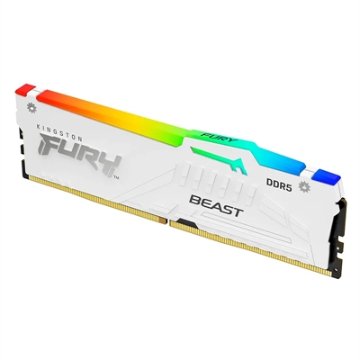 Kingston Fury Renegade DDR5 - 6000MHz RAM white side view