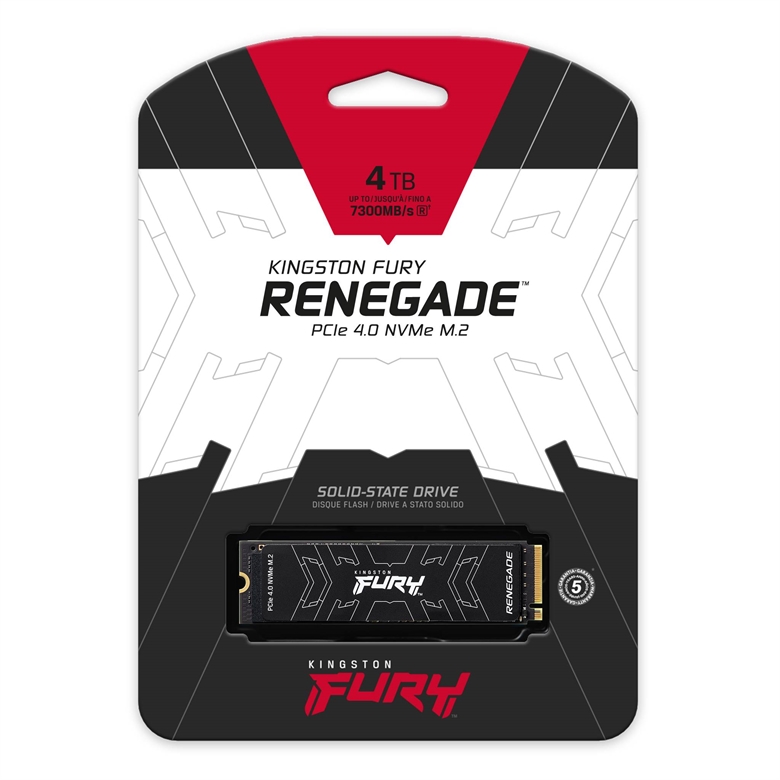 Kingston FURY Renegade SFYRD-4000G - SSD 4TB package view