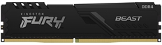 Kingston HyperX FURY Beast KF432C16BB/8 - Módulo de Memoria RAM, 8GB(1x 8GB), 288-pin DDR4 SDRAM DIMM, para PC de Escritorio, 3200MHz, CL CL16