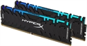 Kingston HyperX Predator RGB RAM 3000MHz Isometric Double Blue View
